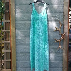 J McLaughlin Leopard Print Maxi Dress